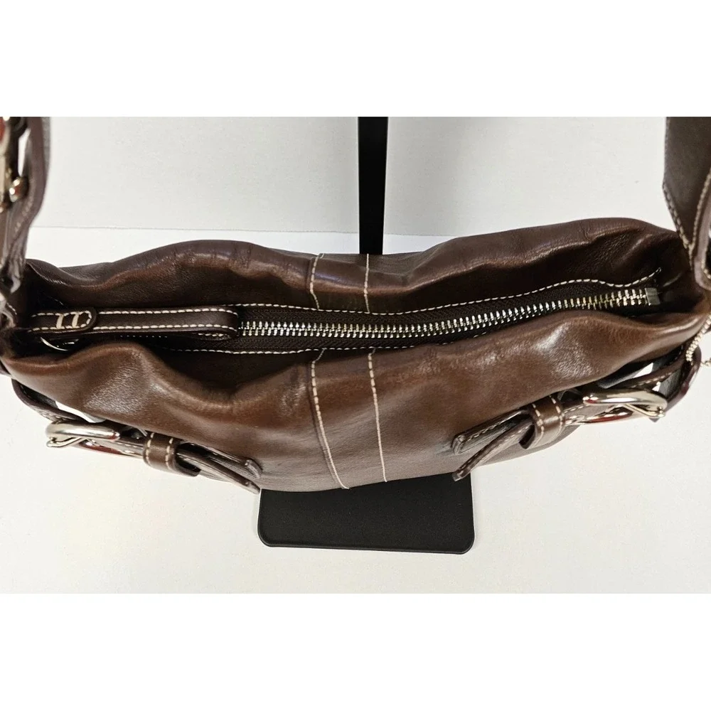 VINTAGE COACH 1452 Soho Soft Duffle Black Leather Crossbody - EXCELLENT Like New